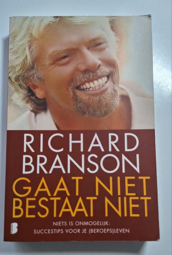 Richard Branson - Gaat niet bestaat niet, Enlèvement ou Envoi, Comme neuf, Richard Branson