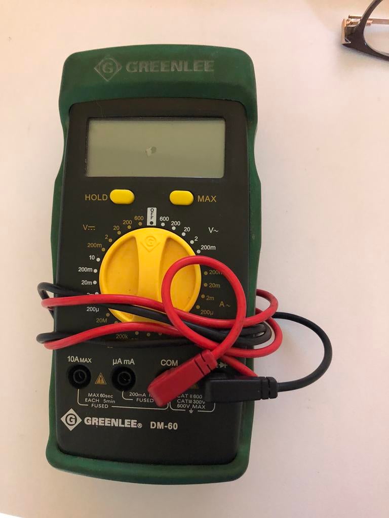 Greenlee DM-60, Ophalen of Verzenden, Gebruikt