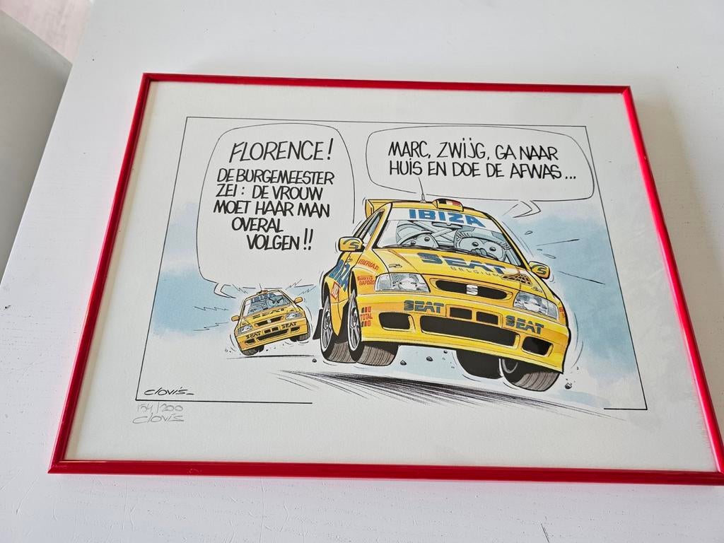 VISEUR Claude, beter bekend als Clovis (1946-2018), Verzamelen, Stripfiguren, Zo goed als nieuw, Ophalen of Verzenden
