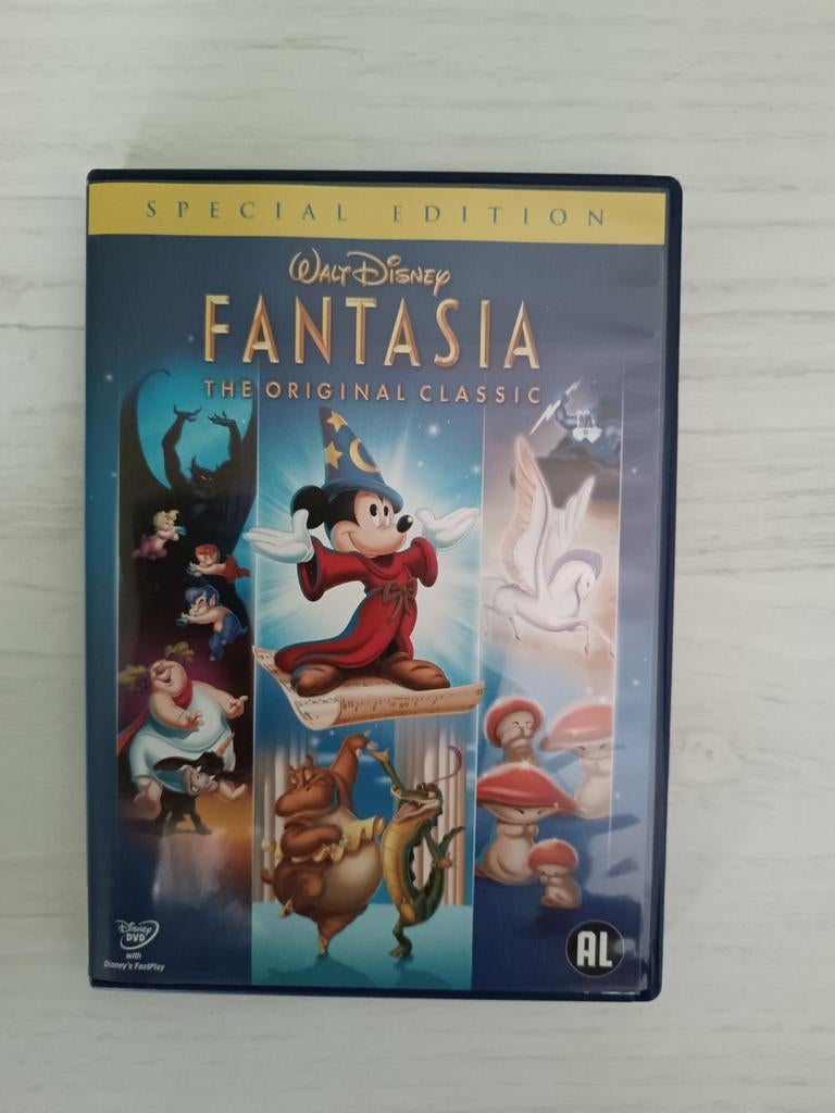 Disney dvd Fantasia, Ophalen