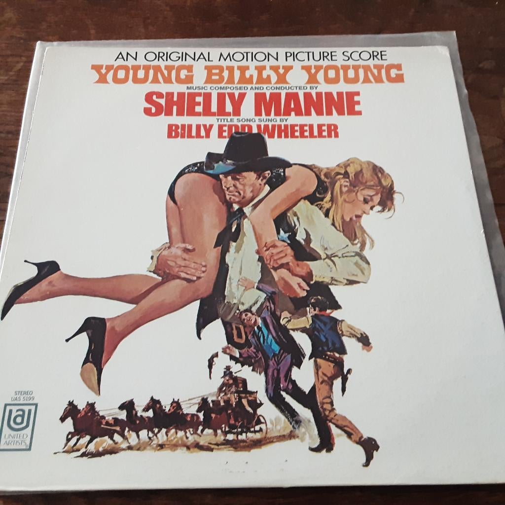 Shelly Manne – Young Billy Young - Original Motion Picture, Verzenden, Zo goed als nieuw, 12 inch