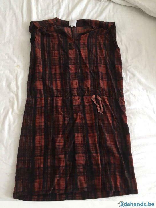 Geruite jurk Ginger, Gedragen, Maat 38/40 (M)