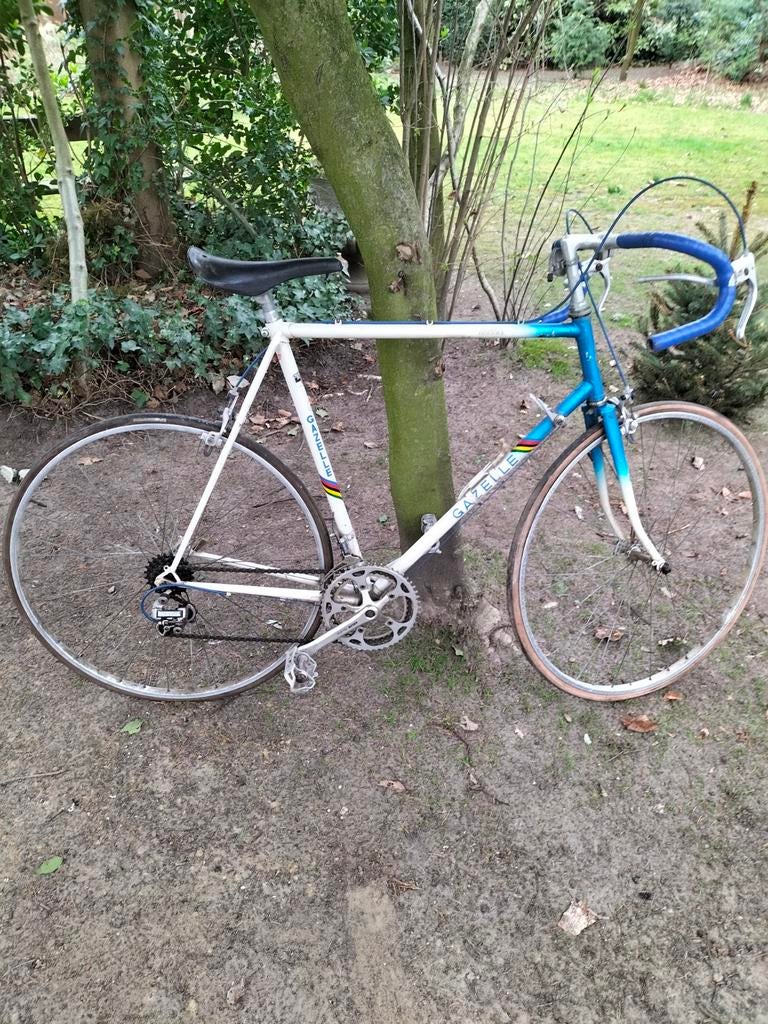 Oude koersfiets gazelle, Ophalen, Gazelle