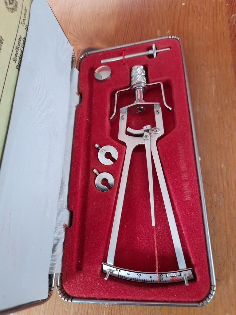Moniteur de pression oculaire à tonomètre allemand vintage d, Enlèvement