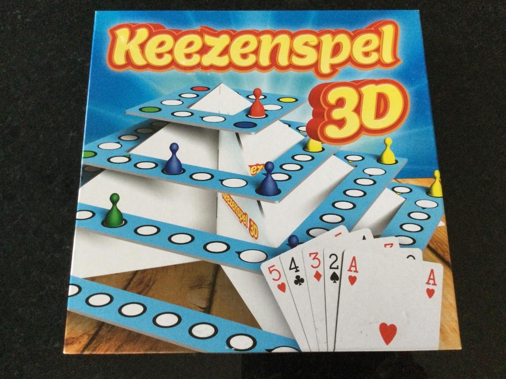 Keezenspel 3D, Ophalen of Verzenden, Zo goed als nieuw