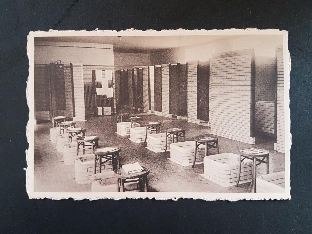 Maaseik Meisjes-Instituut OLVr Ter Engelen Badkamer, Verzenden, 1920 tot 1940, Ongelopen, Limburg
