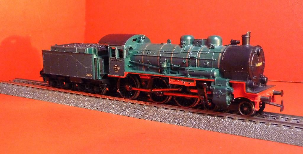 Stoomlocomotief NMBS type 64.149 - MÄRKLIN Delta - DIGITAAL, Hobby en Vrije tijd, Wisselstroom, Gebruikt, Locomotief, Ophalen of Verzenden