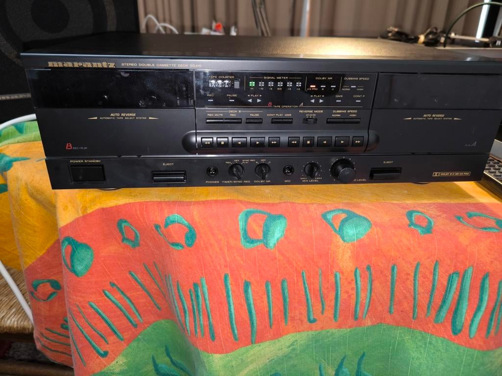 Dek K7 MARANTZ DUBBEL DECK, Ophalen, Zo goed als nieuw