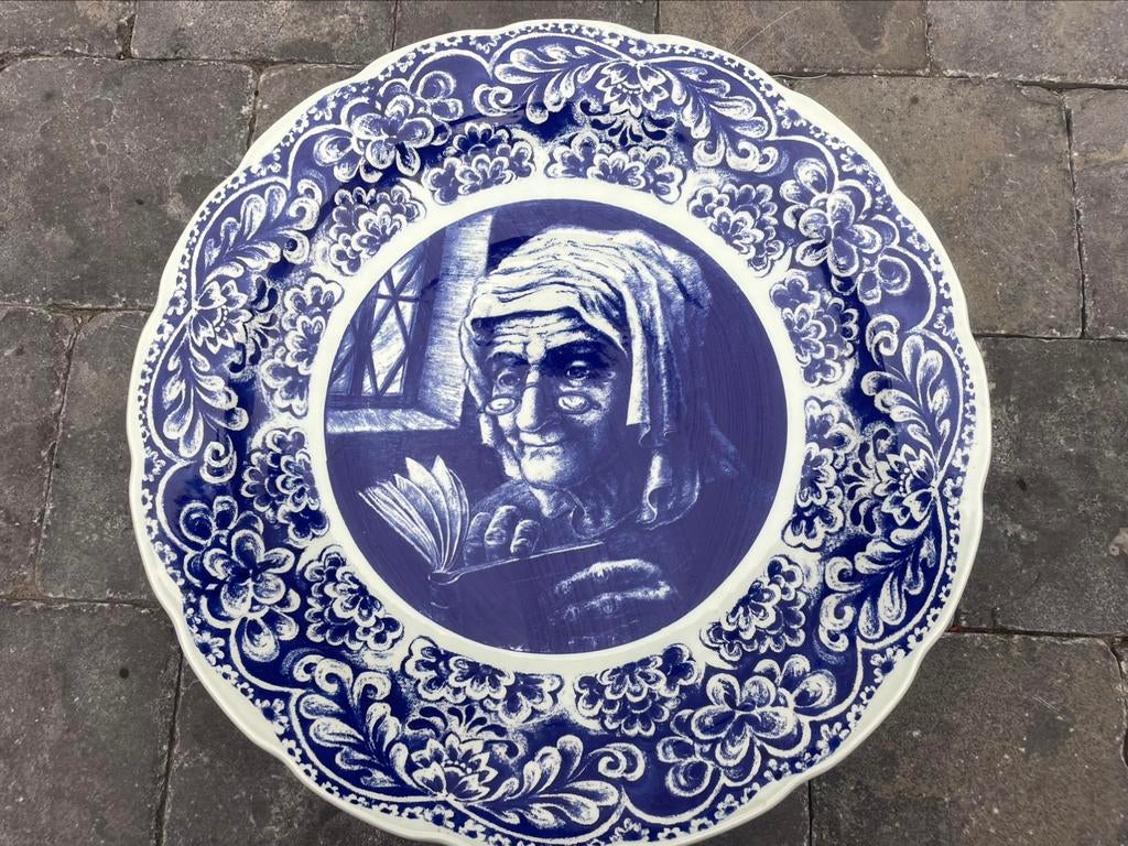 Grande assiette boch, Enlèvement ou Envoi