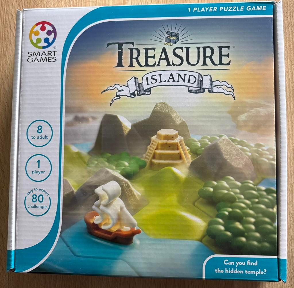 Smart games Treasure Island nieuw, Een of twee spelers, Ophalen, Nieuw, Smart Games