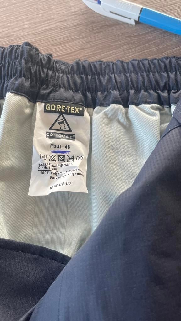 Regenbroek gore tex, Caravans en Kamperen, Regenkleding, Ophalen, Zo goed als nieuw, Regenbroek