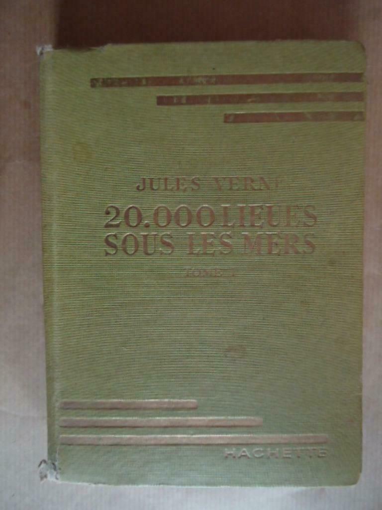 JULES VERNE 20.000 LIEUES SOUS LES MERS TOME I - HACHETTE 19, Livres, Enlèvement ou Envoi, Utilisé