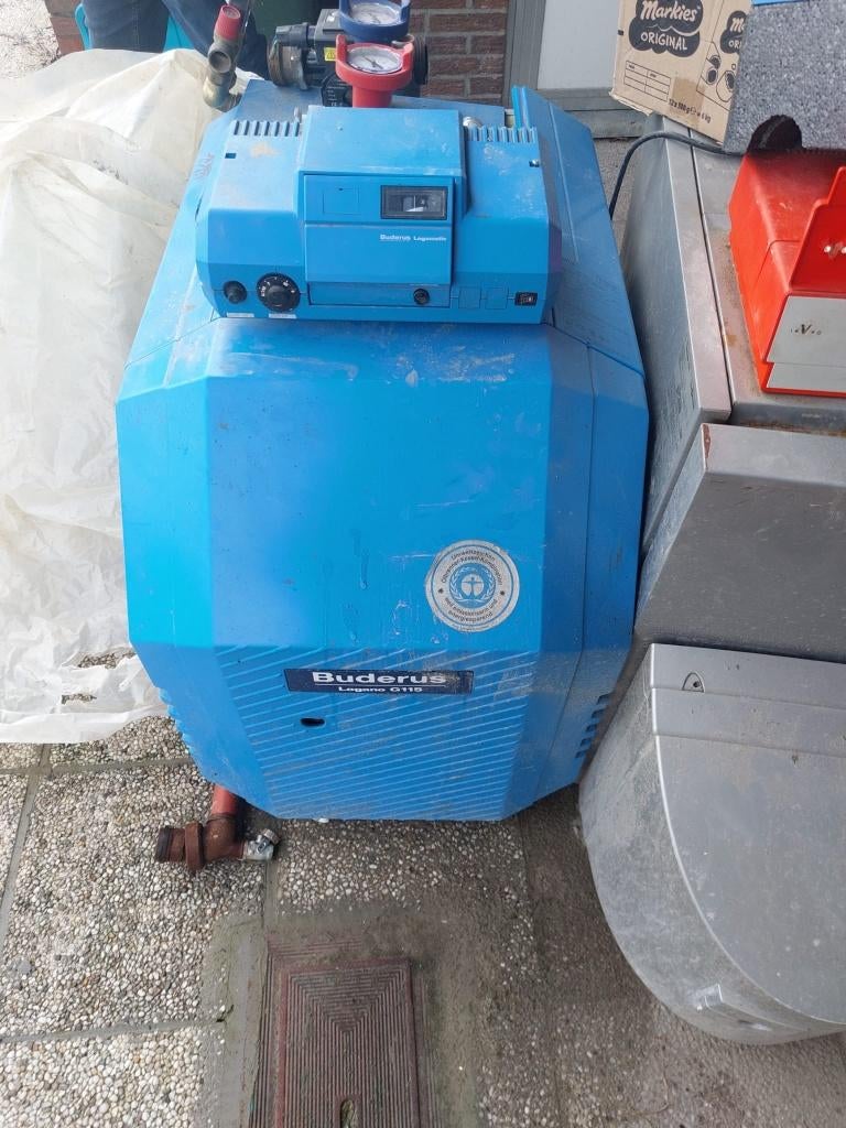 verwarmingsketel mazout BUDERUS G115, Enlèvement, Utilisé, Plus de 10 ans