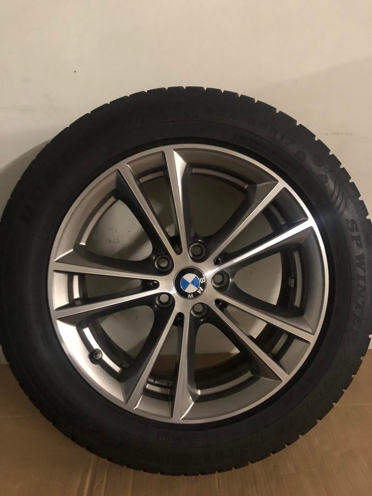 Winterbanden op originele  17” BMW velgen, Auto-onderdelen, Ophalen, Gebruikt, 255 mm, Velg(en)