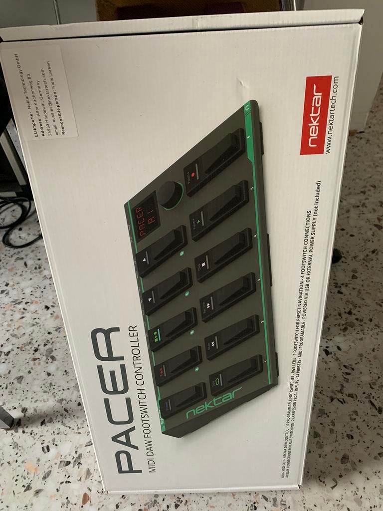 Nektar Pacer Midi DAW FOOT Controller, Muziek en Instrumenten, Ophalen, Nieuw