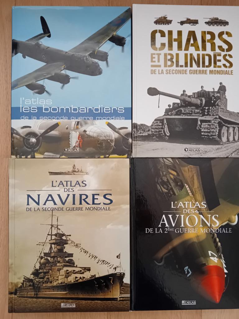 Encyclopédies  Atlas - Deuxième guerre mondiale - Véhicules, Livres, Enlèvement ou Envoi, Deuxième Guerre mondiale, Comme neuf