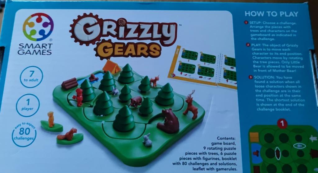Smart Games smart game Grizzly Gears NIEUW NIEUW, Ophalen of Verzenden