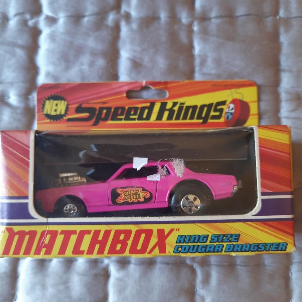 MATCHBOX SPEED KINGS*K-21*MERCURY COUGAR DRAGSTER*, Enlèvement, Neuf, Voiture, Matchbox