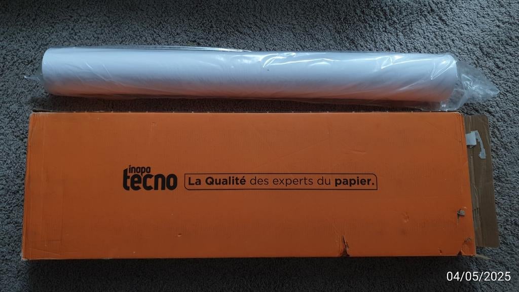 Papier traceur, papier CAD 90g A0+ 91,4 cm, 50 m et accessoi, Enlèvement ou Envoi, Neuf, Autres types