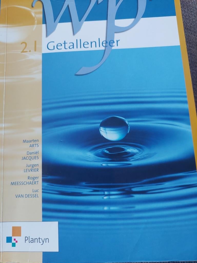 Wp+2.1getallenleer, Boeken, Ophalen of Verzenden, Gelezen