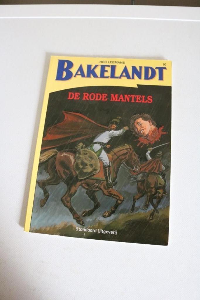 Bakelandt Nr 90 : De rode mantels - 1e druk 2004, Eén stripboek, Verzenden, Gelezen