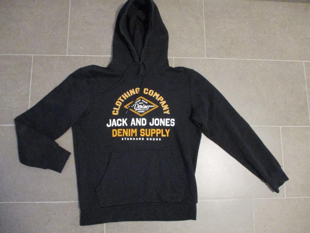 Sweat à capuche pour homme, Jack & Jones, taille S, parfait, Jack&Jones, Porté, Taille 46 (S) ou plus petite, Noir