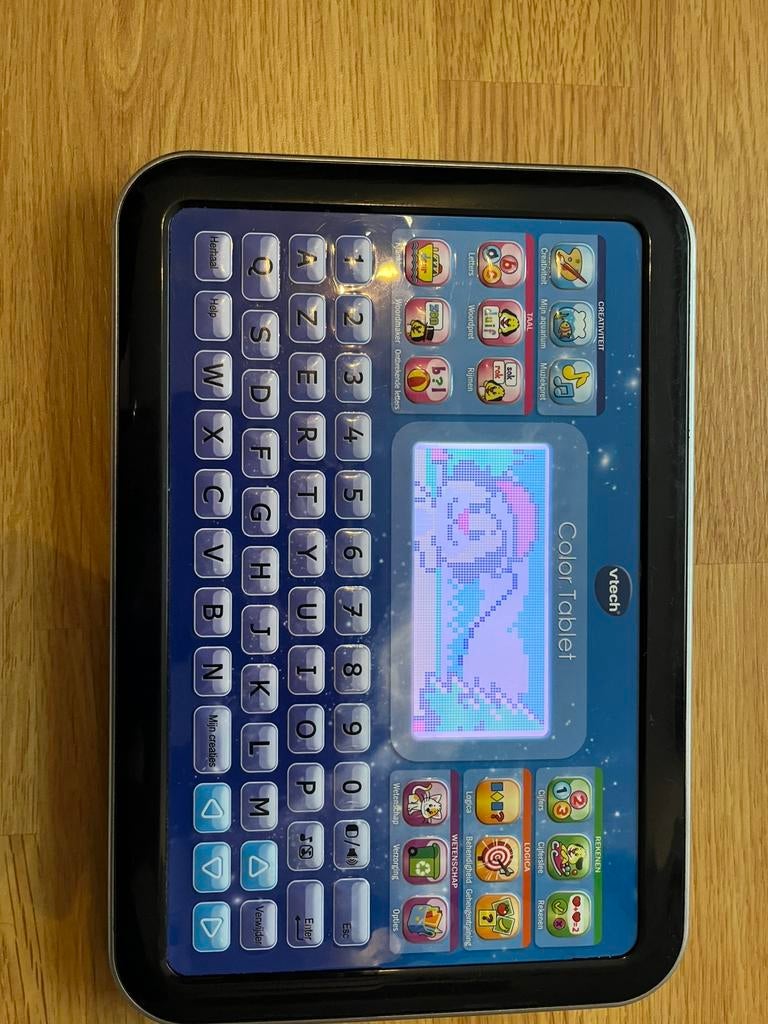 Vtech color tablet, Games en Spelcomputers, Spelcomputers | Overige, Ophalen, Zo goed als nieuw