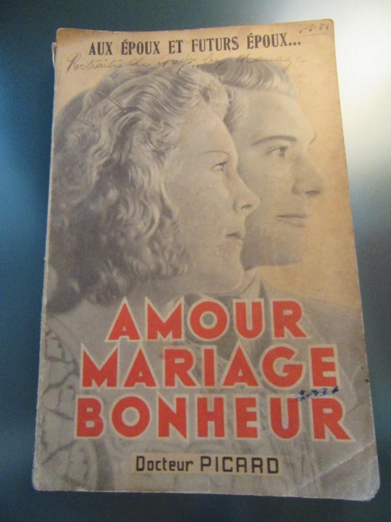 Amour, mariage, bonheur Docteur Hervé Picard années 50, Antiek en Kunst, Ophalen