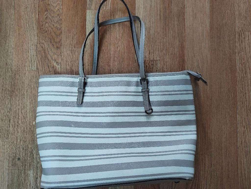 Handtas gebruikt, Ophalen of Verzenden, Gebruikt, Beige, Handtas