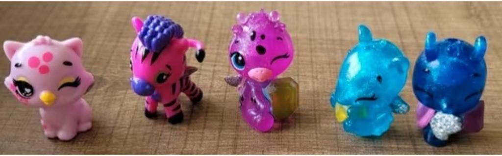 Hatchimals: 5 miniatuurfiguurtjes, Verzamelen, Ophalen of Verzenden, Gebruikt