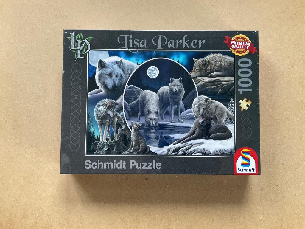 Puzzel Lisa Parker wolven, 1000 stukjes, Enlèvement ou Envoi, 500 à 1500 pièces, Neuf, Puzzle