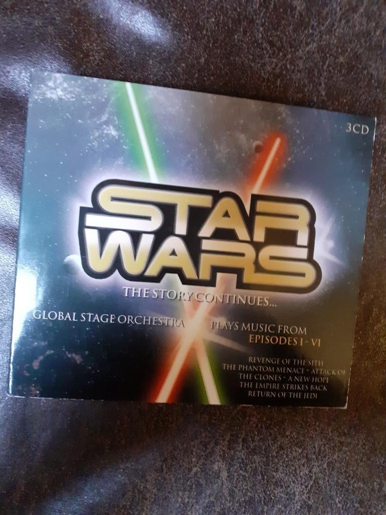 Star Wars CD's, the story continues ..., Cd's en Dvd's, Ophalen of Verzenden, Gebruikt, Boxset