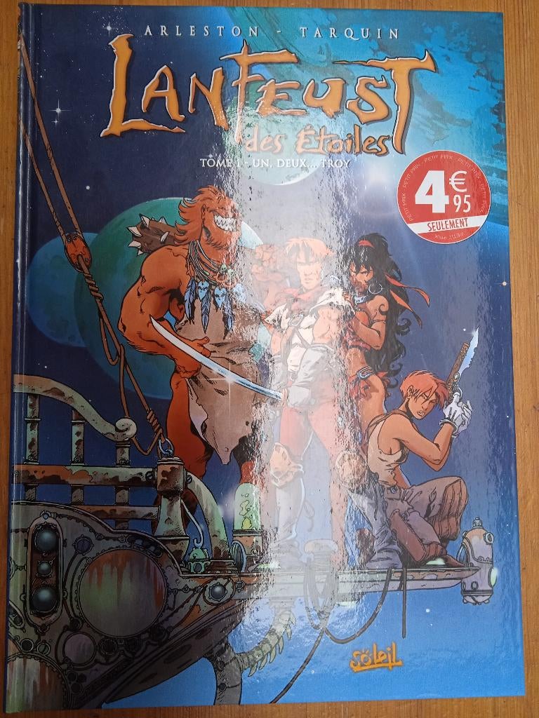 BD Lanfeust des Etoiles - Tome 1 "Un, deux... Troy", Arleston - Tarquin, Une BD, Comme neuf, Enlèvement