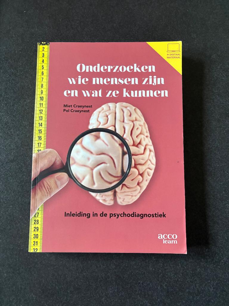 Boek onderzoeken wie mensen zijn en wat ze kunnen, Boeken, Gelezen, Miet Craeynest; Pol Craeynest; Stijn Meuleman, Ophalen of Verzenden