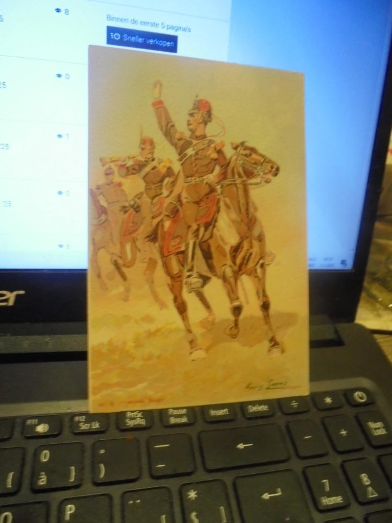 Armée Belge  - artillerie, Ophalen of Verzenden, Landmacht, Foto of Poster