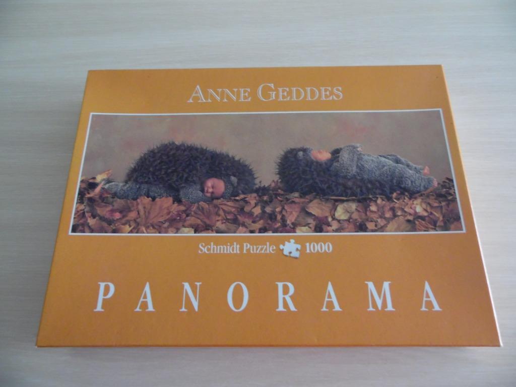 EGELPUZZEL OF KINDEREN? ANNE GEDDES 1000 STUKS, Ophalen of Verzenden, 500 t/m 1500 stukjes, Zo goed als nieuw, Legpuzzel