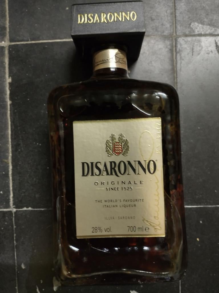 Disaronno amaretto 70cl, Verzamelen, Ophalen of Verzenden, Zo goed als nieuw