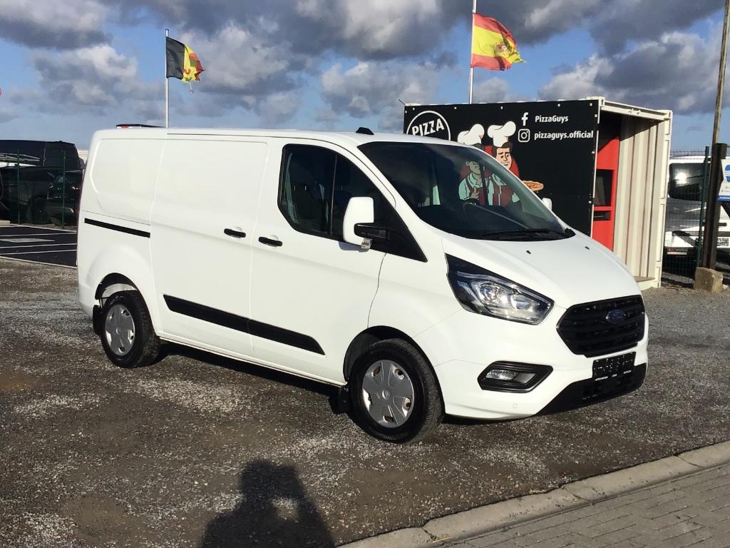 ford custom trend 20dci 2021 36000km 17250e ex, Auto's, Bestelwagens en Lichte vracht, Voorwielaandrijving, Stof, 4 cilinders