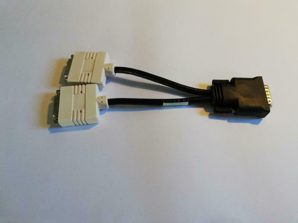 DMS 59 to 2x DVI I Splitcable, Ophalen of Verzenden, Zo goed als nieuw