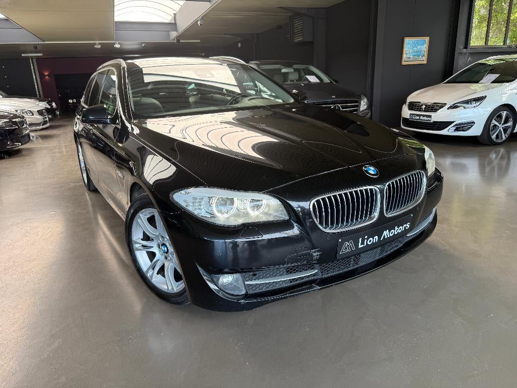 BMW 520 DAS 184 PK*XENON*PANO*GR NAVI*LEDER*VERWARM*MEMORY, Auto's, BMW, Automaat, Euro 5, Achterwielaandrijving, 1995 cc
