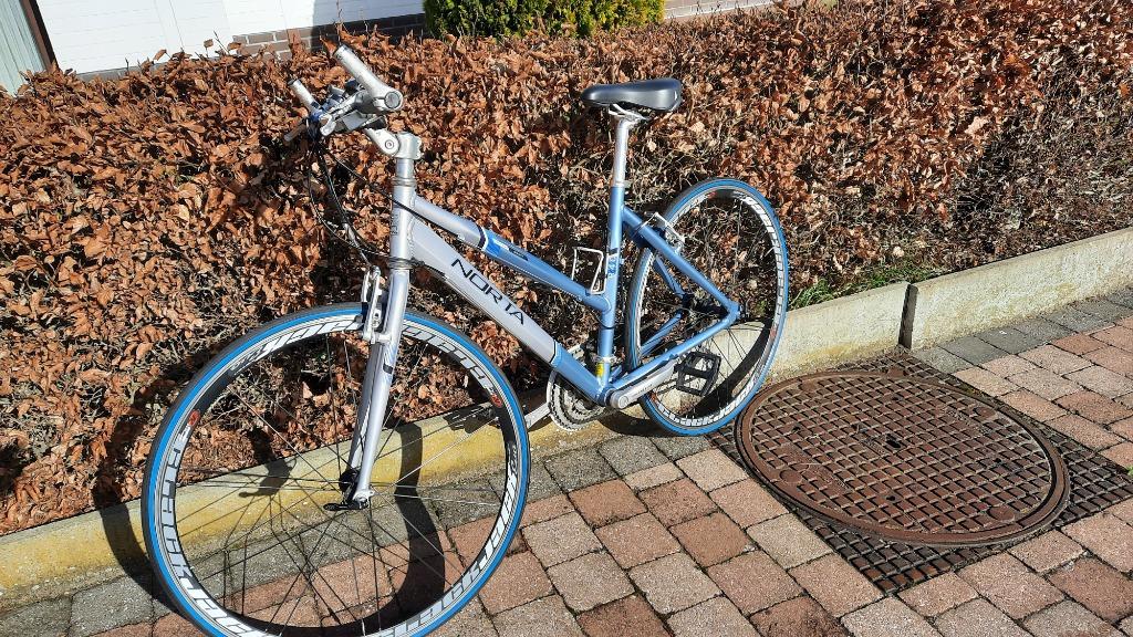 Norta superlichte sportieve damesfiets, Fietsen en Brommers, Versnellingen, Zo goed als nieuw, Minder dan 47 cm, Ophalen