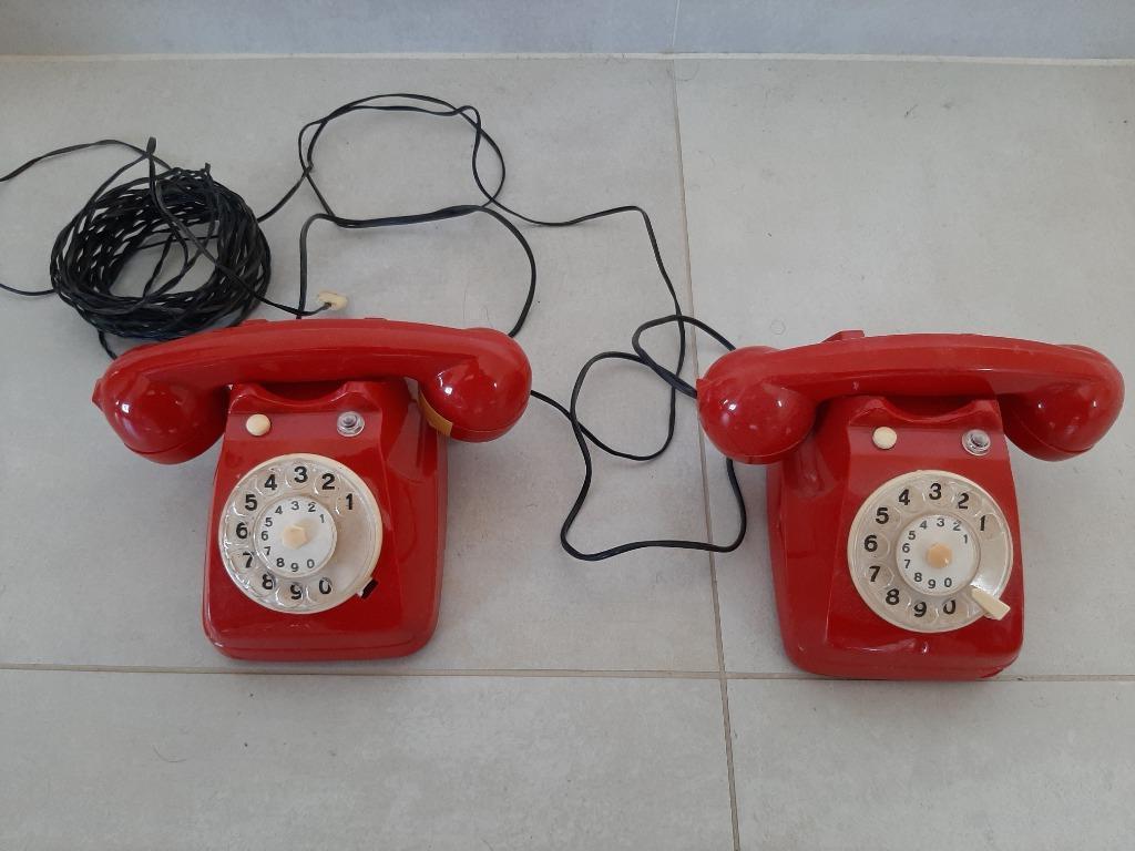 jouet téléphones rouges VIPA vintage, Envoi, Utilisé
