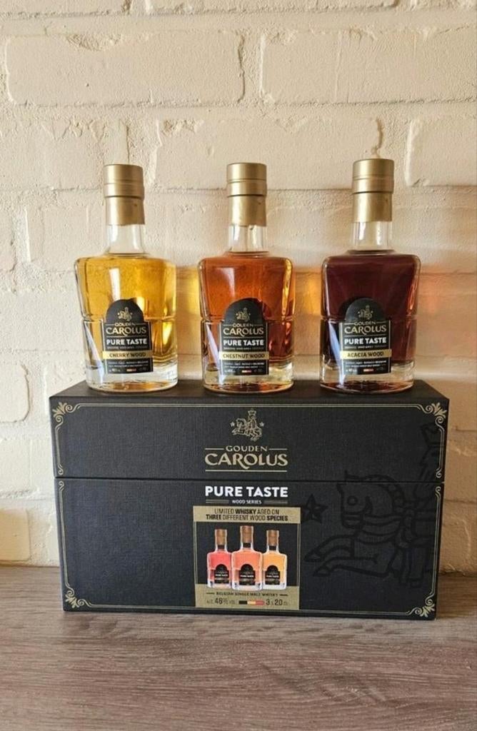 Gouden Carolus Pure Taste Wood Series whisky, Ophalen of Verzenden