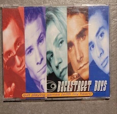 Backstreet boys - Quit playing games maxi single, Ophalen of Verzenden, Gebruikt