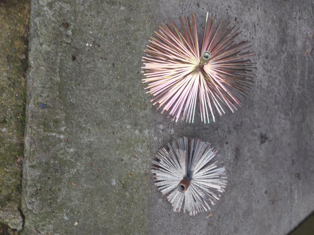 Brosses de ramonage métal, Enlèvement, Comme neuf