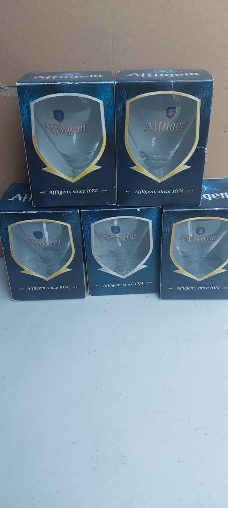 5 verres affligem, Enlèvement ou Envoi, Neuf