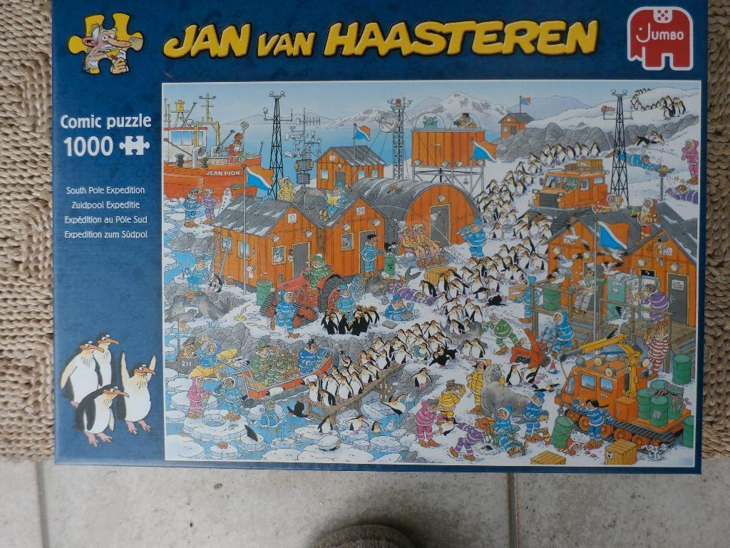 puzzel van haasteren  "zuidpoolexpeditie" 1000stuks, Ophalen