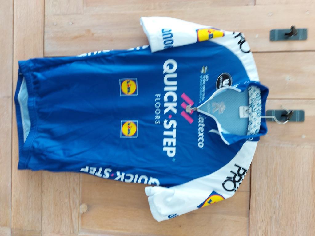 wielershirt Quick-Step, Fietsen en Brommers, Ophalen, Gebruikt, S