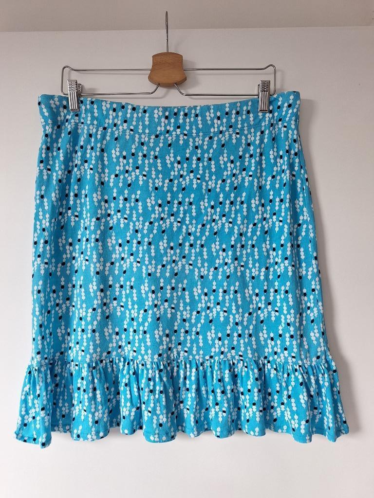 Blauw rokje La Gaviotta (maat 7), Blauw, Maat 42/44 (L), Ophalen of Verzenden, Knielengte