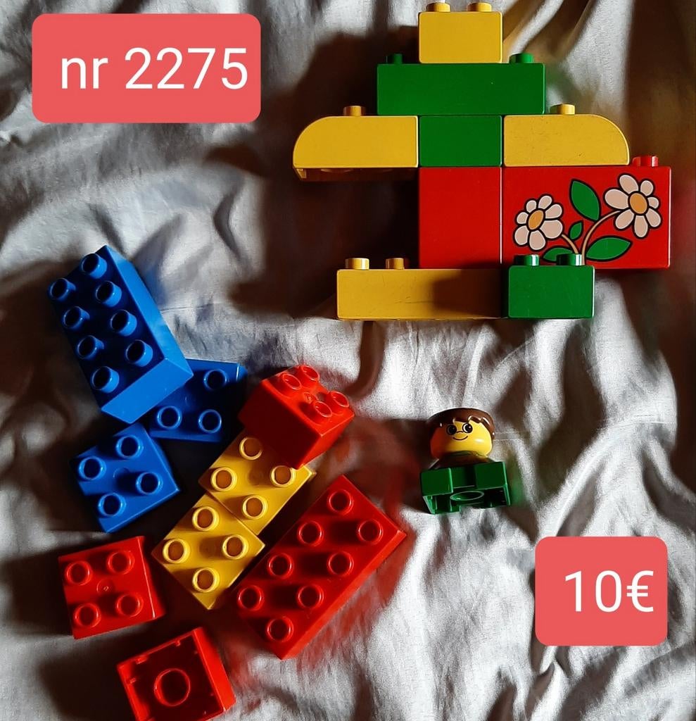 Lego duplo: Abrahams tuintje nr 2275 uit 1997, Ophalen of Verzenden, Zo goed als nieuw, Duplo